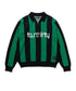 430 fourthirty / L-S STRIPE JERSEY KNIT POLO / フォーサーティ L-S ストライプ ジャージー ニット ポロ